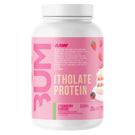 Bum Whey Isolate Protein - Strawberry Bumcake